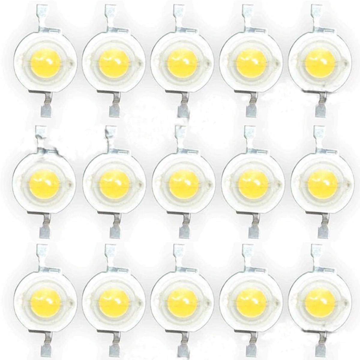 Picture of 3W High Power Ultra Bright White SMD LED (50 Piece) (White)