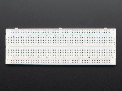 Picture of Prototype Breadboard 16.5X5.5 CM 830 Holes Solderless Universal Prototype for Test Develop DIY for Arduino Uno R3 (MB102) (White)