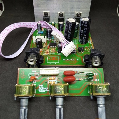 Picture of 3 Channel Amplifier BANGLADESHI TDA2030A Amplifier Circuit Board For 18W 18W Speaker 2.1 Dual Channel TDA2030 Amplifier Board Power 12-15V TDA2030A ...