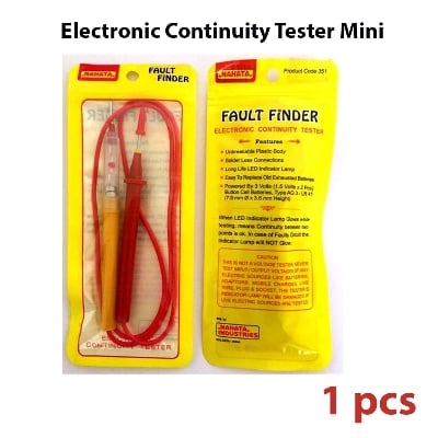 Picture of Nahata Fault Finder Electronic Continuity Tester with Button CellsAnalog Multimeter (Multicolor)
