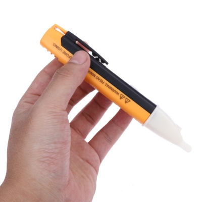 Picture of Voltage Tester Volt Alert 1AC-D 90-1000VAC Voltage Meter Non Contact Electric Voltage Power Detector Electrical Testing Induction Test Pencil Analog