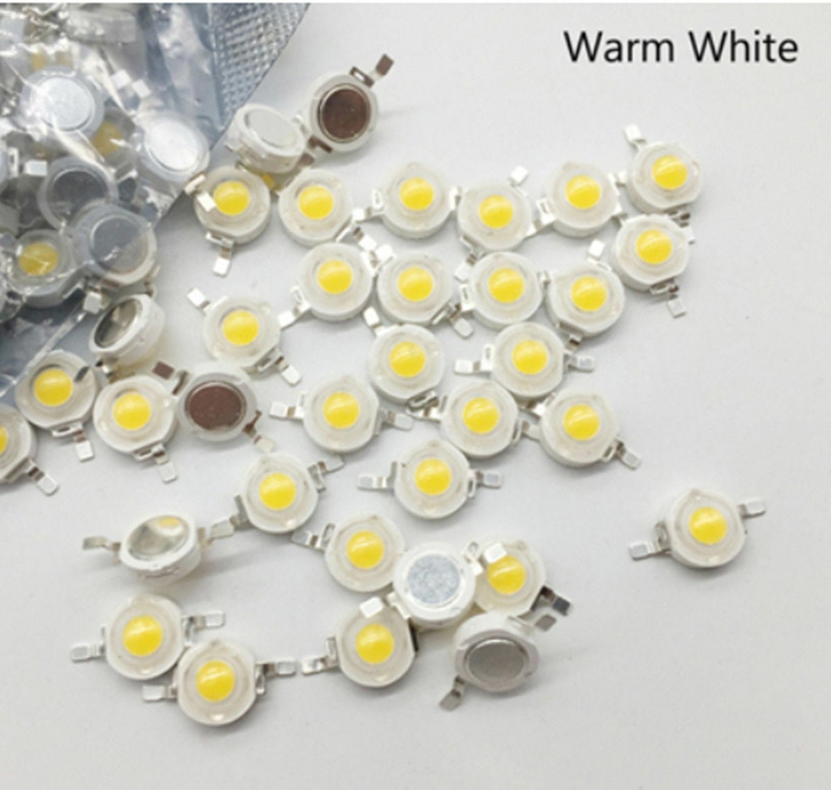 Picture of DC LED Bulb 1 Watt (White), DIY DC Light  20 pice (White)