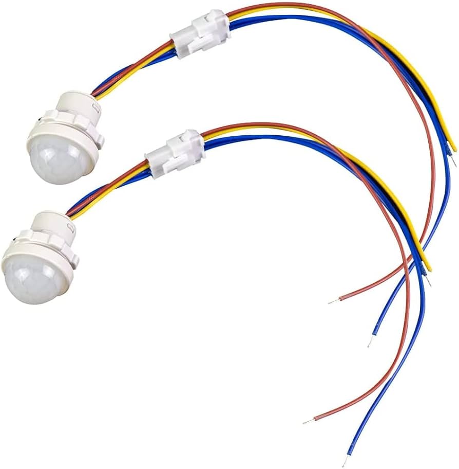 Picture of PIR Infrared Motion Sensor Switch 110/220V Auto on Off Light Switch PIR Sensor Detector Light Switch Led Sensitive Night Lamp (Multicolor)