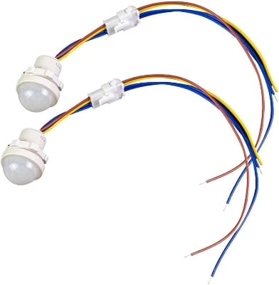 Picture of PIR Infrared Motion Sensor Switch 110/220V Auto on Off Light Switch PIR Sensor Detector Light Switch Led Sensitive Night Lamp (Multicolor)