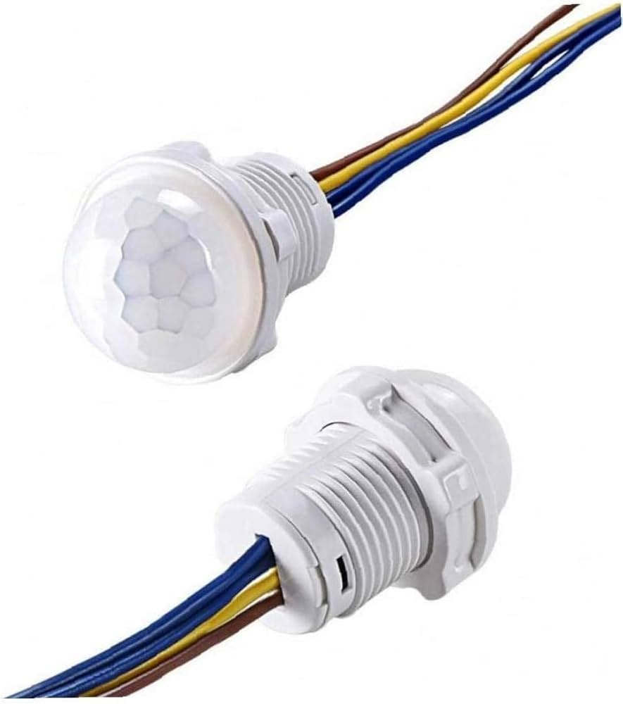 Picture of PIR Infrared Motion Sensor Switch 110/220V Auto on Off Light Switch PIR Sensor Detector Light Switch Led Sensitive Night Lamp (Multicolor)