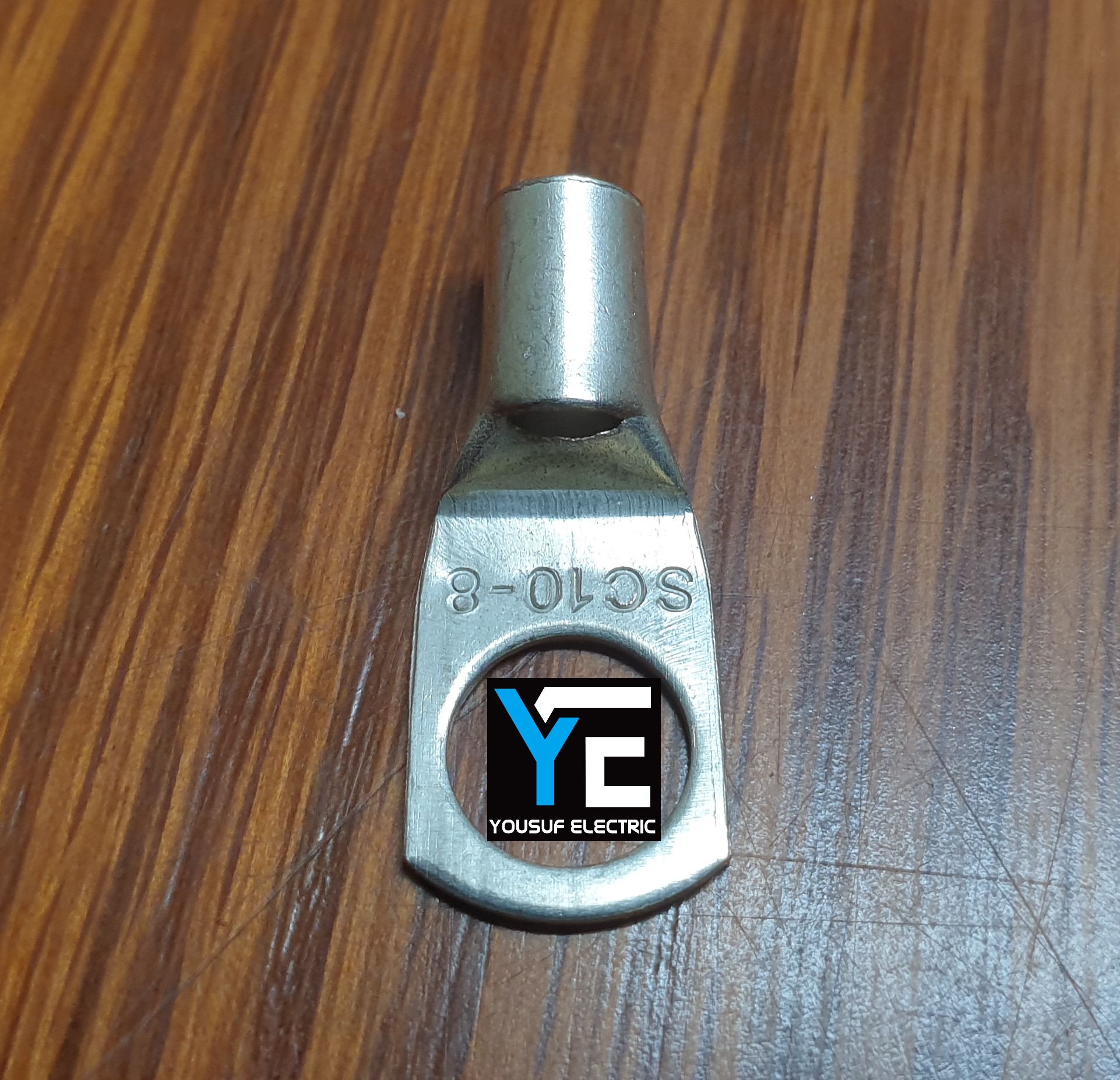 Picture of Cable lug china terminal ring lug connector clip 10 Rm copper 20 piece pack - Silver