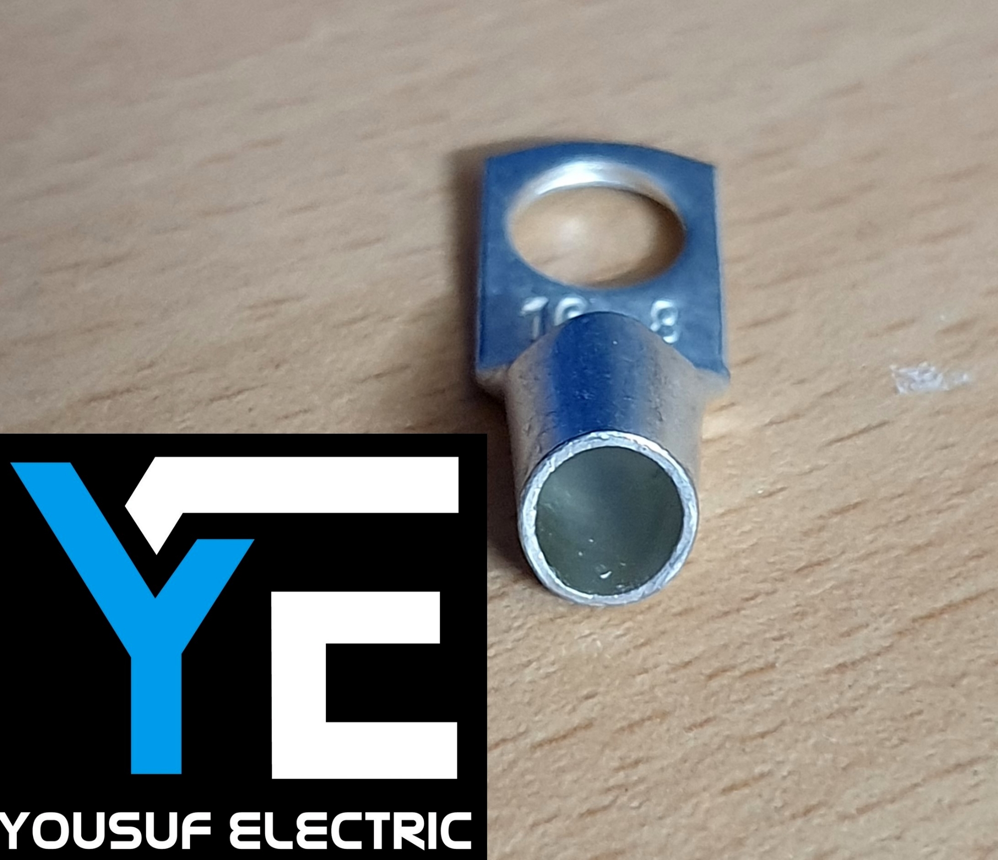 Picture of cable lug china 16rm terminal lug connector clip copper 20 piece pack - Silver