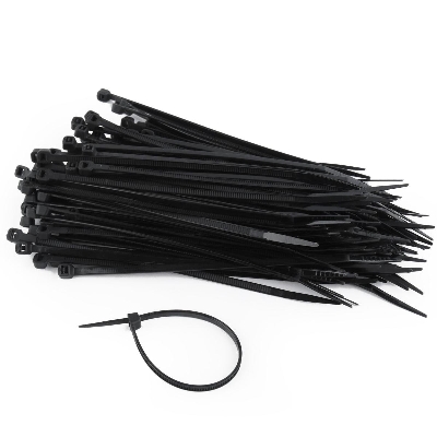 Picture of Cable tie 250mm (10inch) 1 packet (100 piece) Zip Wraps Strap plastic Fastening Ring Loop Wire industrial 250mm Zip Tie