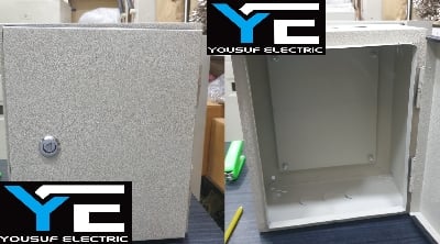 Picture of Distribution Box 10X8X6 Panel Box Sdb Box Db box mdb box steel box Board Industrial Box - Off White