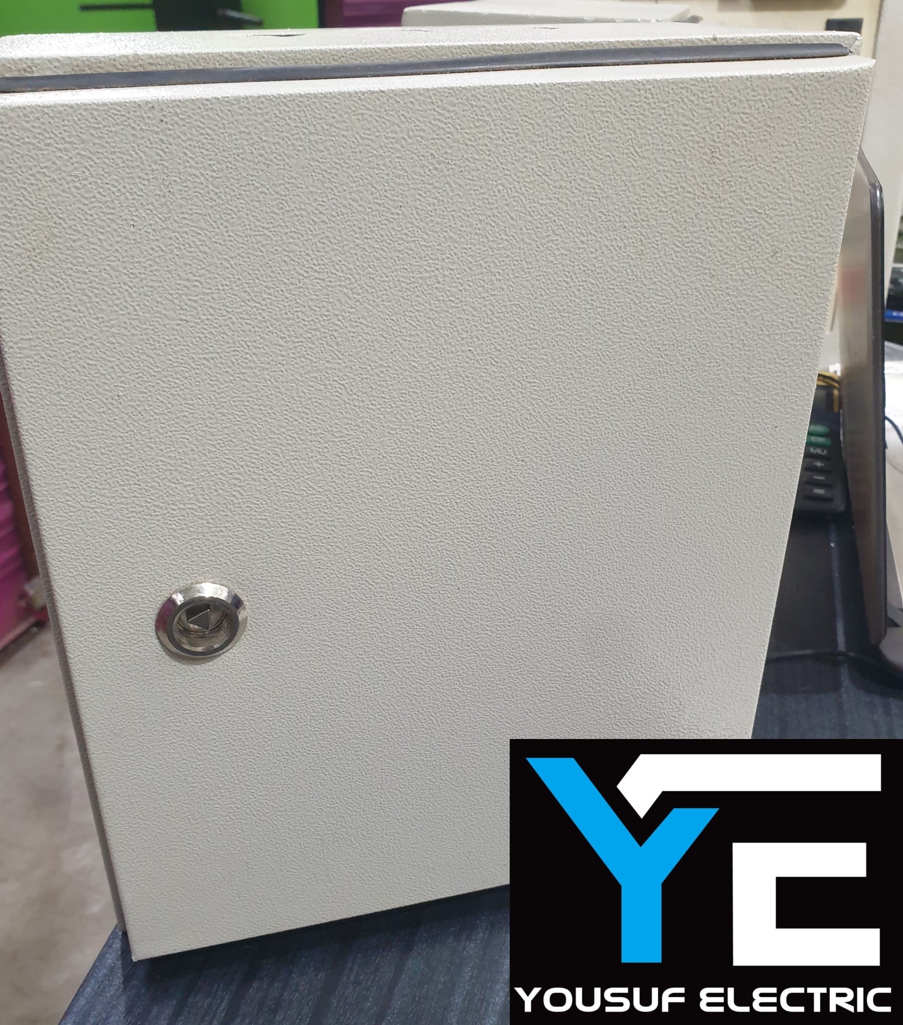 Picture of Distribution Box 10X8X6 Panel Box Sdb Box Db box mdb box steel box Board Industrial Box - Off White
