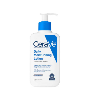 Picture of CeraVe Daily Moisturizing Lotion – Lightweight Hydration with Ceramides & Hyaluronic Acid (237ml)