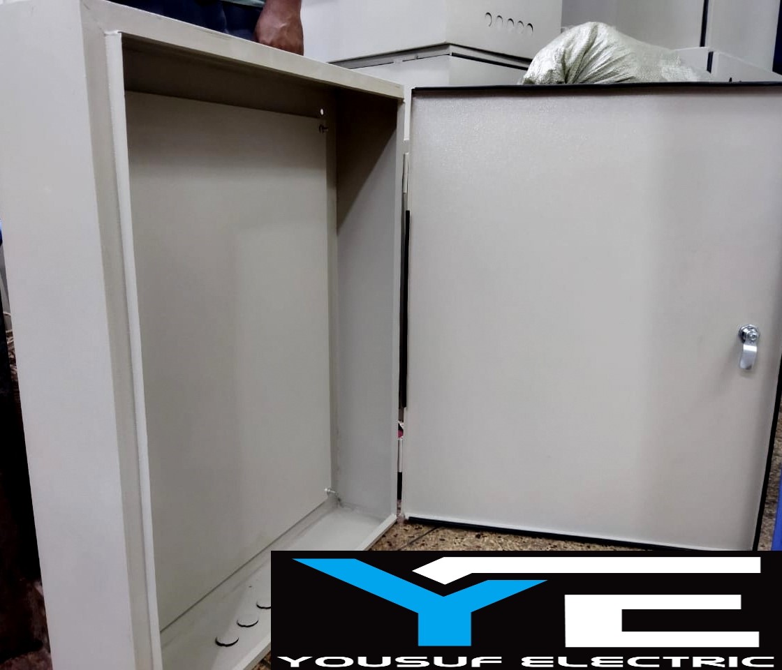 Picture of Distribution box 36x30x6 panel Box Sdb Box Db box mdb box steel box Board Industrial Box - Off White