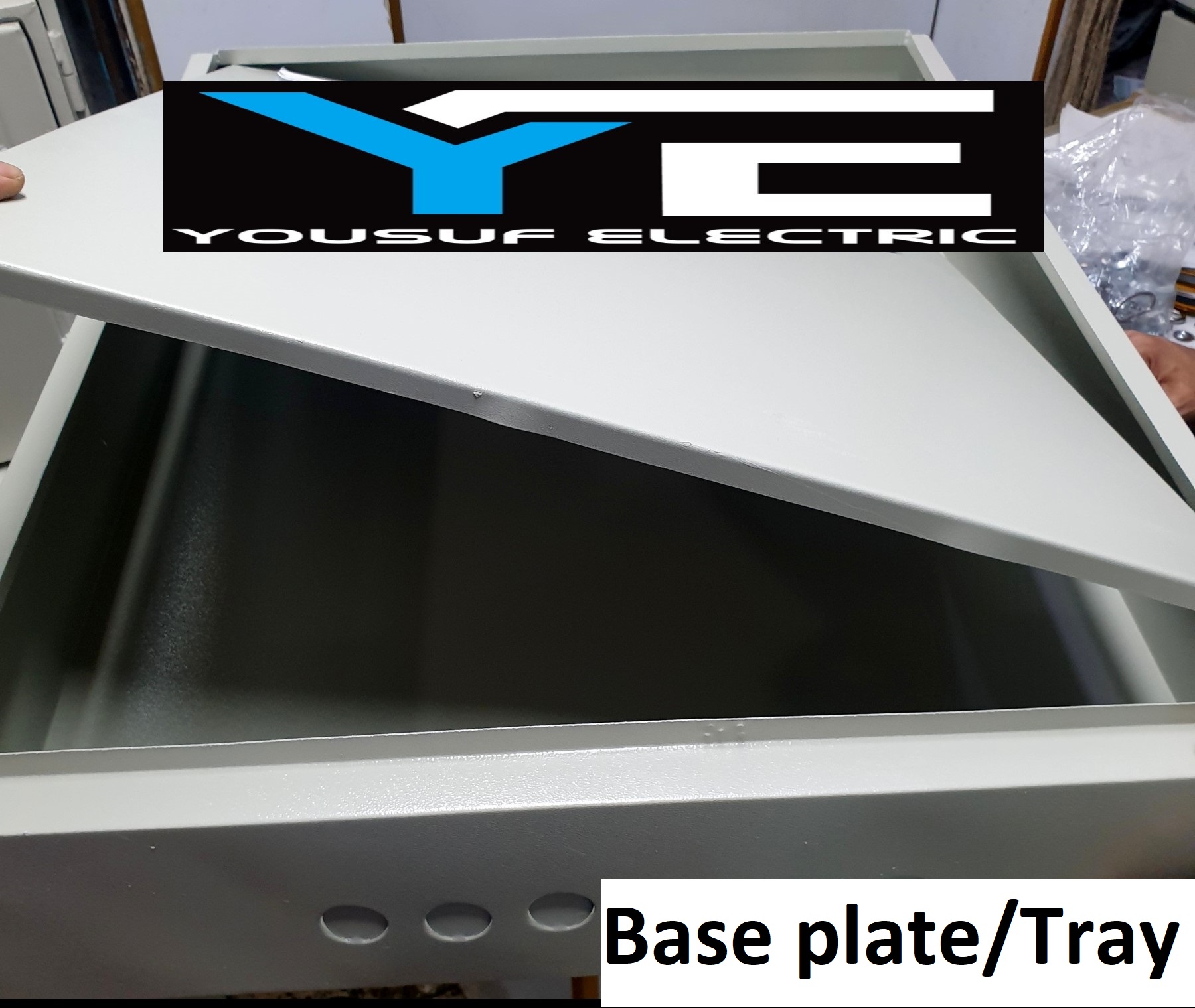 Picture of Distribution box 36x30x6 panel Box Sdb Box Db box mdb box steel box Board Industrial Box - Off White