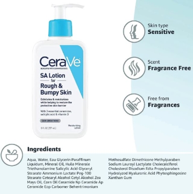 Picture of CeraVe SA Lotion for Rough & Bumpy Skin – 237ml