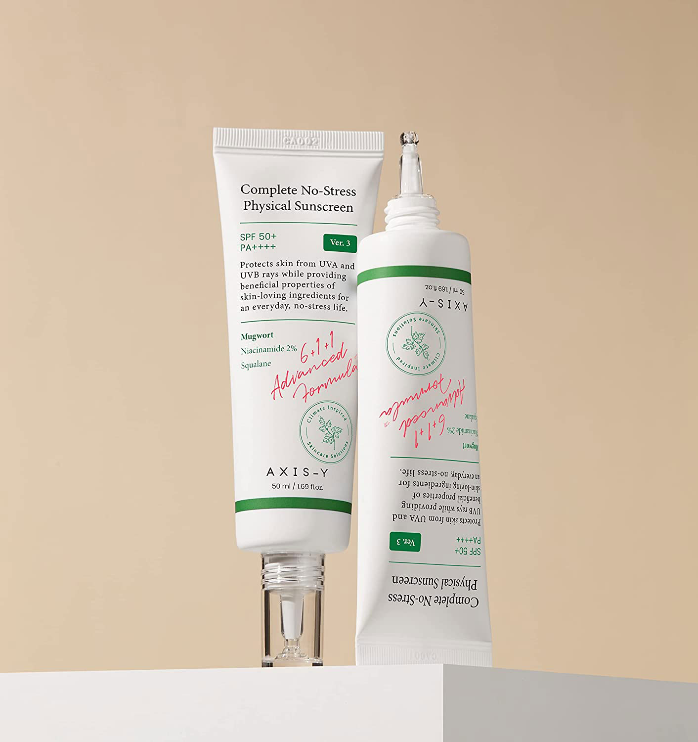 Picture of Axis-Y Complete No-Stress Physical Sunscreen SPF 50+ PA++++ – 50ml