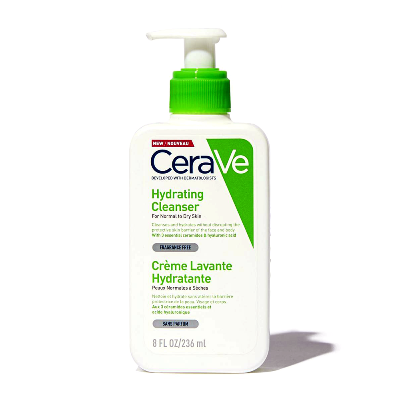 Picture of CeraVe Hydrating Cleanser – Gentle Daily Face & Body Wash (236ml)(White)