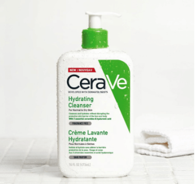 Picture of CeraVe Hydrating Cleanser – Gentle Daily Face & Body Wash (236ml)(White)