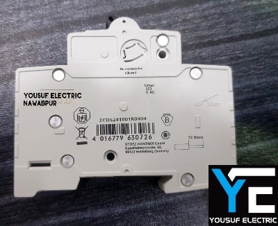 Picture of Abb Mcb 16 Ampere Sp High Grade China Miniature Circuit Breaker One Pole Single Phase - Power Bank Circuit - White