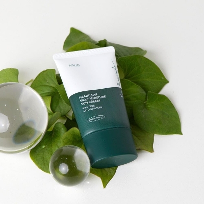 Picture of Anua Heartleaf Silky Moisture Sun Cream SPF50+ PA++++