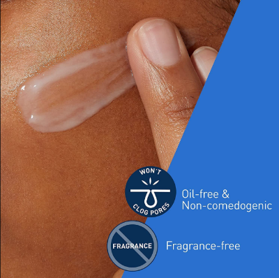 Picture of CeraVe PM Facial Moisturizing Lotion Ultra Lightweight – Oil-Free Night Cream with Ceramides, Niacinamide & Hyaluronic Acid
