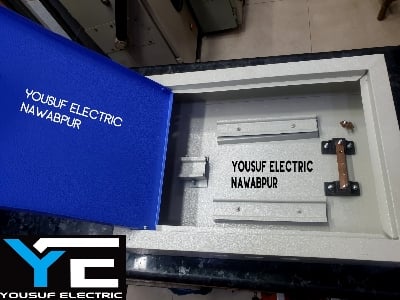 Picture of Distribution box 12x16x4 panel box sdb box db board industrial box full setup - Blue