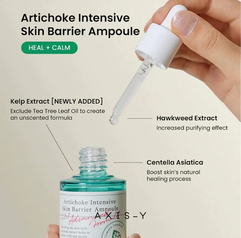 Picture of AXIS-Y Artichoke Intensive Skin Barrier Ampoule – Strengthen, Hydrate & Protect