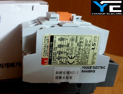 Picture of Magnetic Contactor LS GMC 18 3P 25 Ampere 2NO 2NC 3p Copper coil Voltage AC 220V three phase for Industrial use replace Finder Relay - White