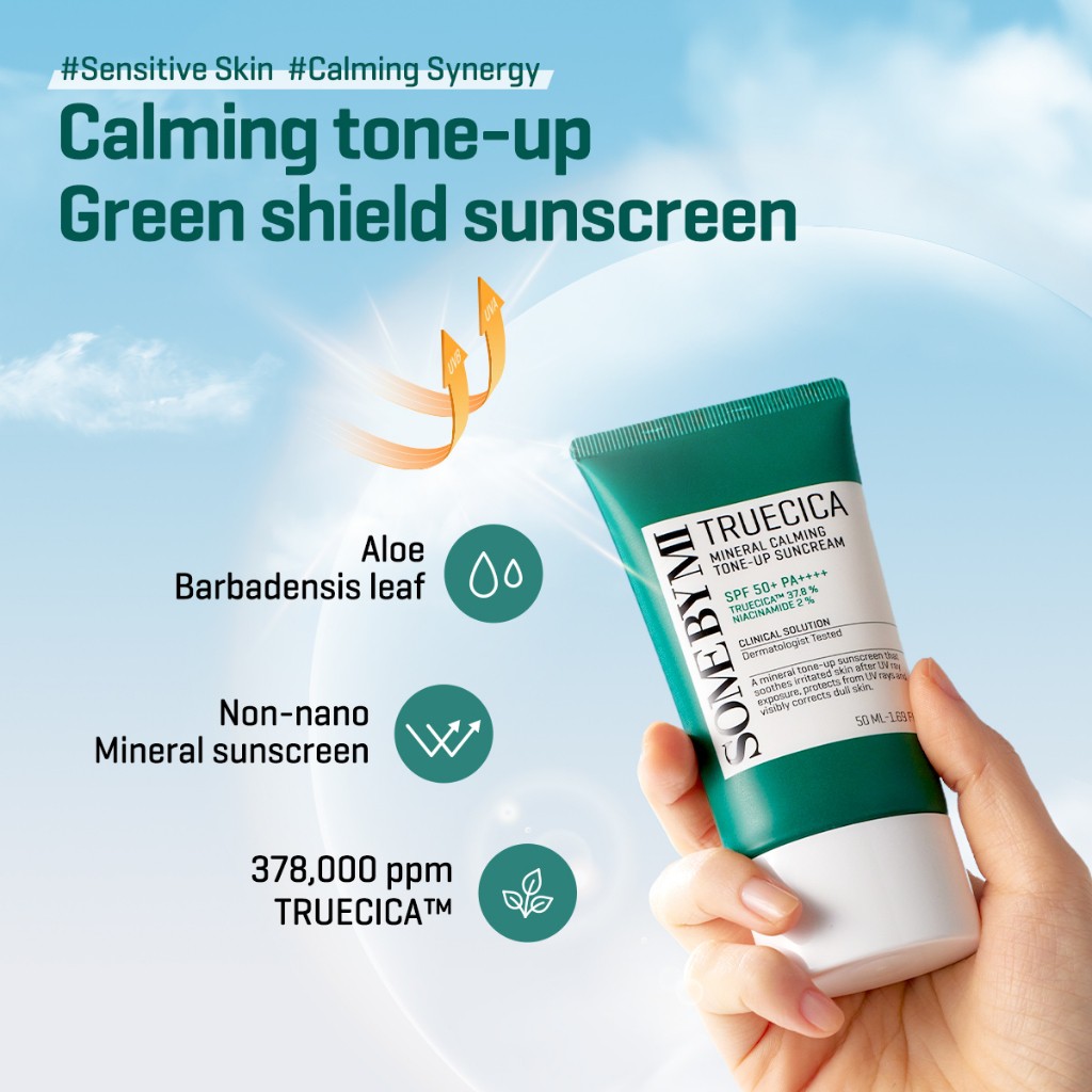 Picture of SOME BY MI Truecica Mineral Calming Tone-Up Suncream SPF 50+ PA++++