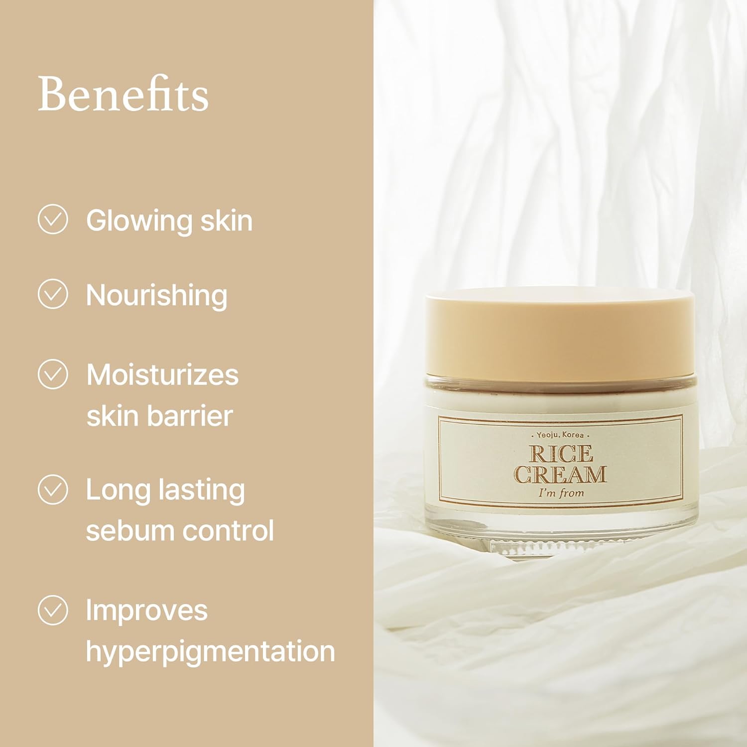 Picture of I’m From Rice Cream – Nourishing Moisturizer for Radiant Skin 50gm