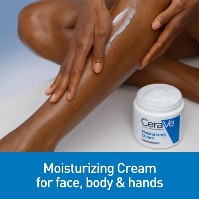 Picture of CeraVe Moisturising Cream for Dry to Very Dry Skin – with Hyaluronic Acid & 3 Essential Ceramides 340gm