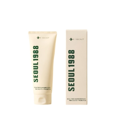 Picture of K-Secret Seoul 1988 Cleansing Foam with Pine Cica 1% & Probiotics – Deep Cleansing & Acne Care (150ml)-(OFF White)