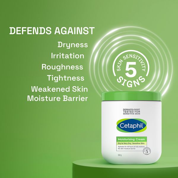 Picture of Cetaphil Intense Hydration Moisturising Cream – Restores Skin Barrier (550g)