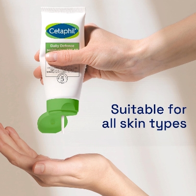 Picture of Cetaphil UVA/UVB Defense SPF 50+ Face & Body Moisturiser 50ml