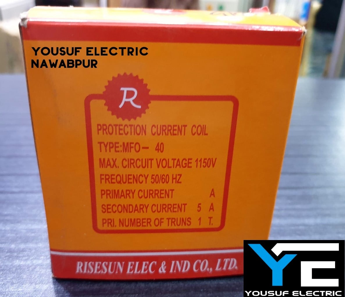 Picture of Current Transformer Protection Current Coil 100/5 ct - Grey