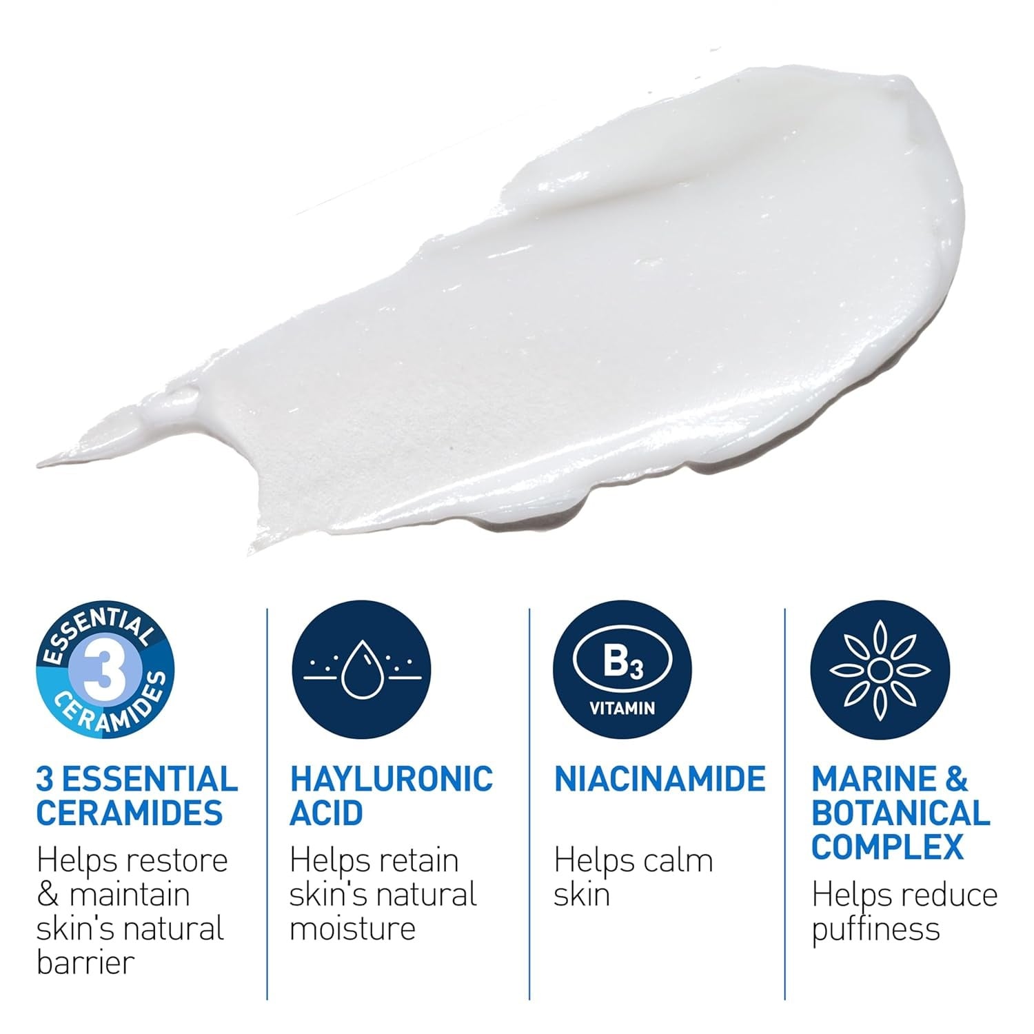 Picture of CeraVe Eye Repair Cream – Reduces Dark Circles & Puffiness, Restores Skin Barrier 14.2 gm