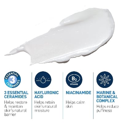 Picture of CeraVe Eye Repair Cream – Reduces Dark Circles & Puffiness, Restores Skin Barrier 14.2 gm