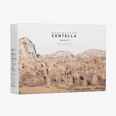 Picture of SKIN1004 Original Centella Travel Kit – Gentle Cleanser + Toner + Serum + Cream Combo Pack-(White)