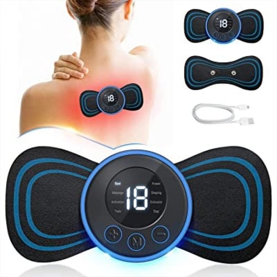 Picture of ৮ পালস প্রোগ্রামসহ মিনি বডি ম্যাসাজার | MNK SHOP (Black)