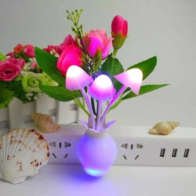 Picture of মাশরুম ফুল ল্যাম্প সফট গ্লো সহ | MNK SHOP (Multicolor)