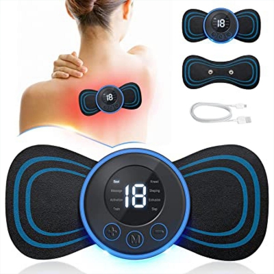 Picture of Electric Cervical Patch Pain Relief Massager | MNK SHOP (Black)