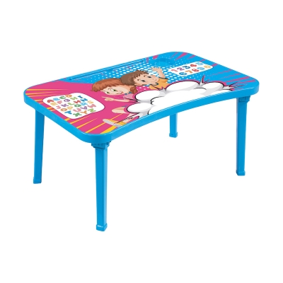 Picture of Baby Study Foldable Table (Kidstar)-Blue-TEL