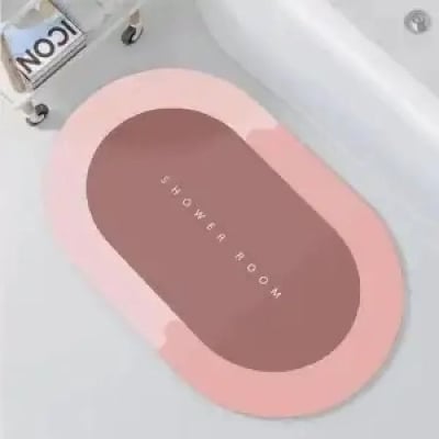 Picture of Super Absorbent Door Mat Non-slip Bathroom Carpet - Multicolor