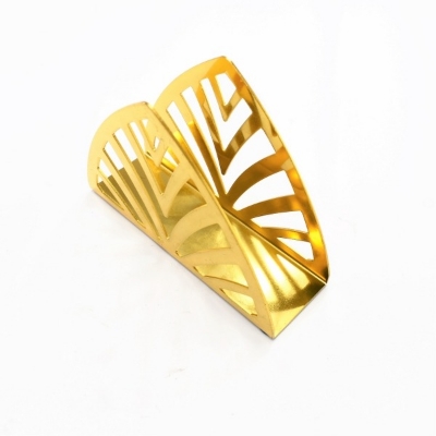 Picture of Stainless Steel Tissue Holder - Silver & Golden - Gold