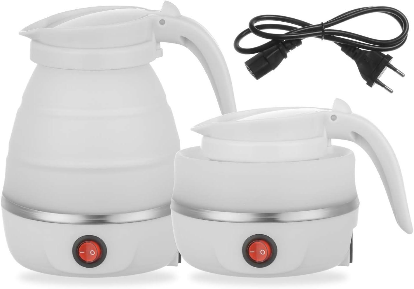Picture of Silicone Foldable Electric Kettle / Portable Mini Electric Kettle for Travel - Multicolor