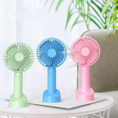 Picture of Rechargeable Lithium Battery Portable Mini Hand Fan - Pink