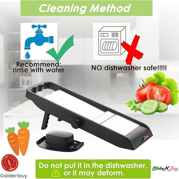 Picture of Premium Stainless Steel Slicer for Potato Multipurpose, Onion & Vegetable Chopper, 3 in 1 Adjustable, Cutter, Grater, Vegetable Slicer & Fruit Chopper for Kitchen, Smooth Cutting Chopper - Multicolor