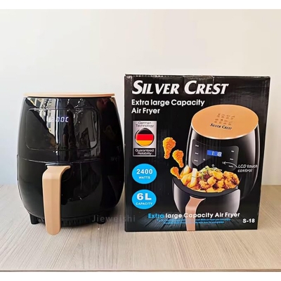 Picture of 2400 Watt Silver Crest Air Fryer Digital Electric Deep Fryers Industrial Silver Crest Air Fryer