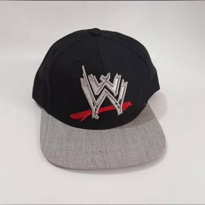Picture of New Flat Brim Snapback Baseball DJ Cap - Black,Int: One size