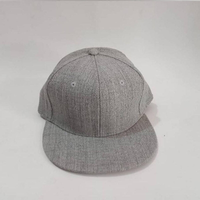 Picture of New Flat Brim Snapback Baseball DJ Cap - Off White,Int: One size