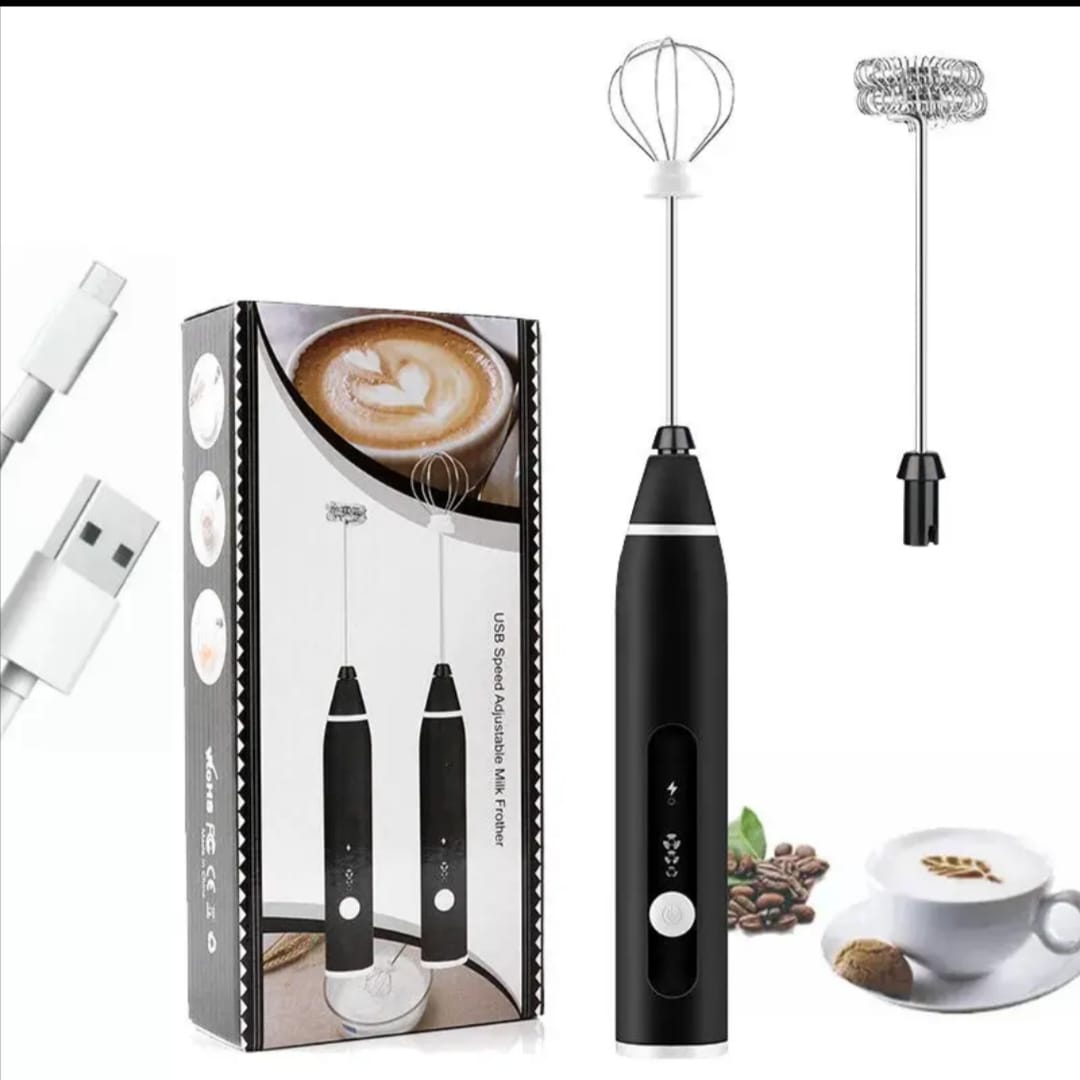 Picture of Mini Electric Handheld Milk Frother Electric Blender with USB Electrical Maker Whisk Mixe - Multicolor